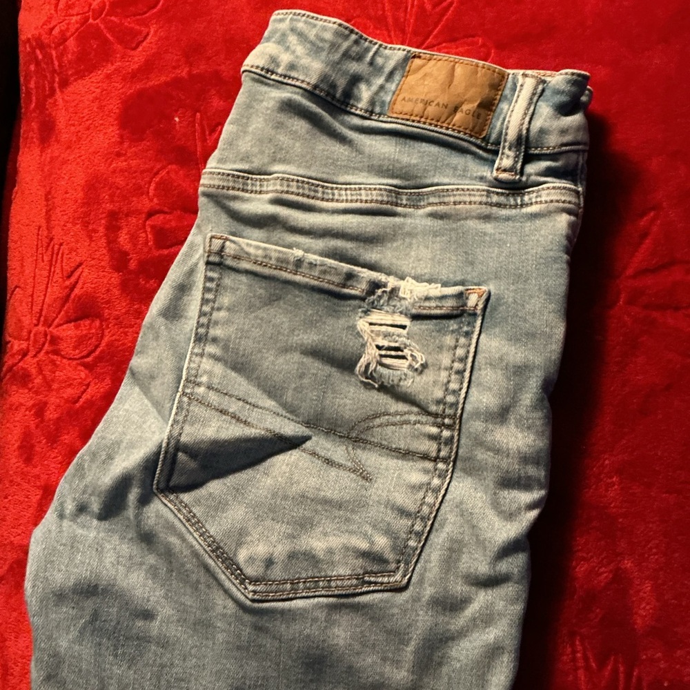 American Eagle Outfitters Light Blue Denim Jeans